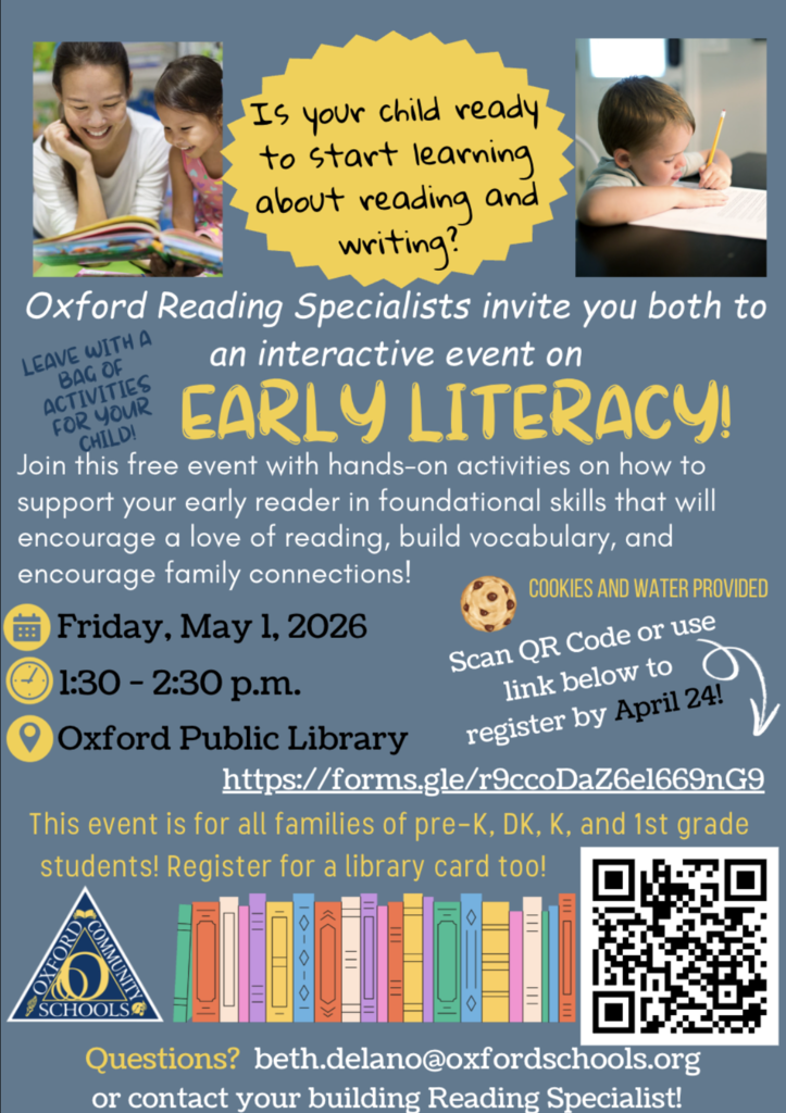 Early Literacy Event
