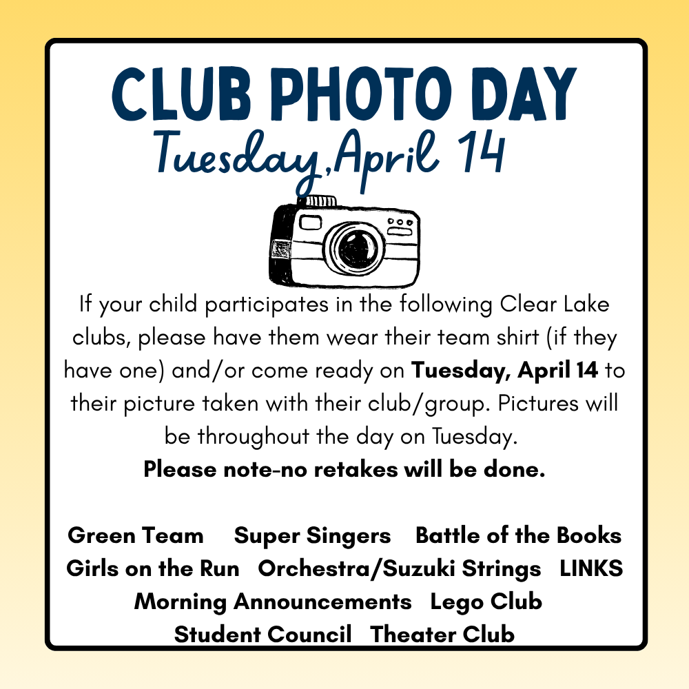 Club Photo Day