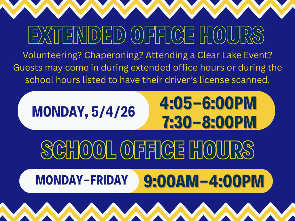 Extended evening hours