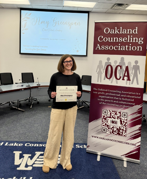 Amy Greenspan OCA Award