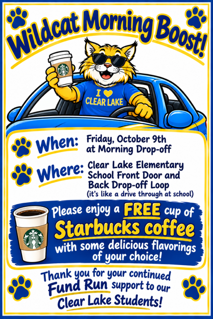 Wildcat Morning Boost flyer