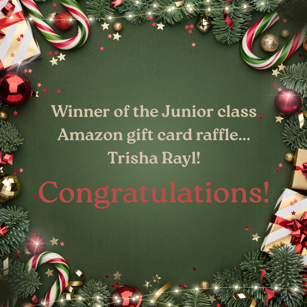 Jr Class Raffle Winner