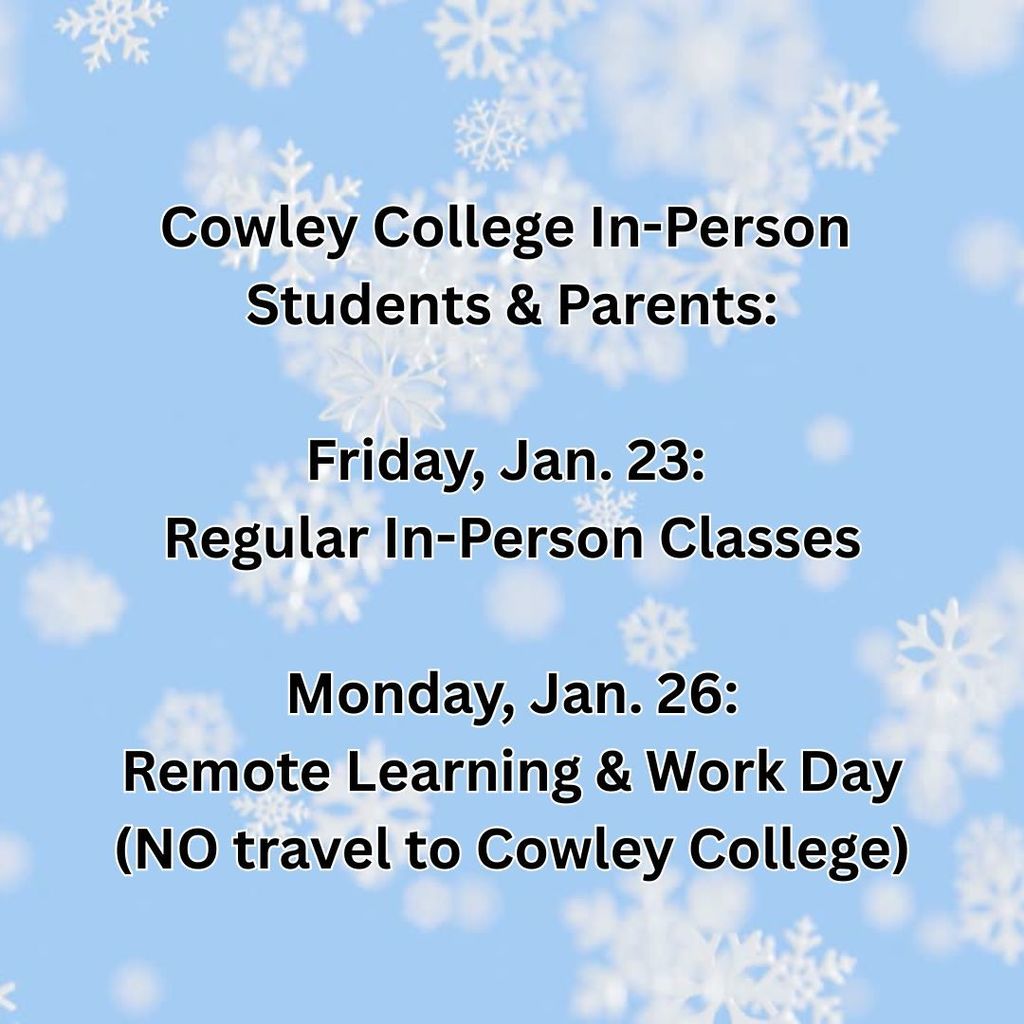 Cowley Jan. 26