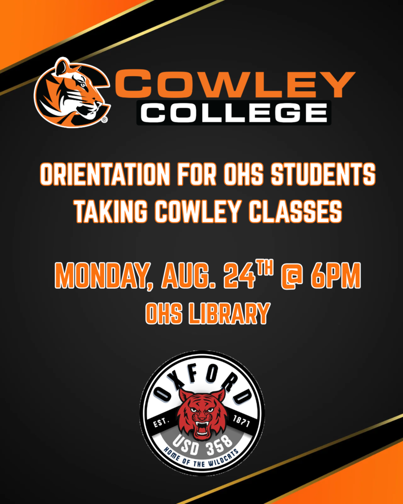 Cowley Orientation 2026