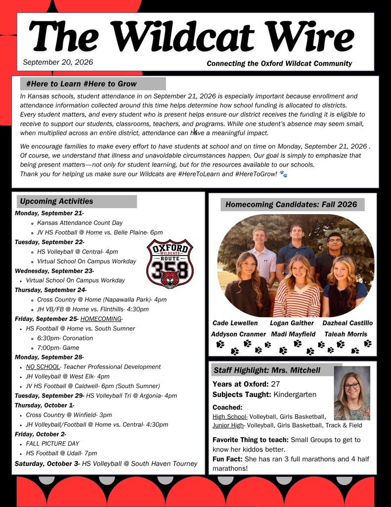 Wildcat Wire 9/20