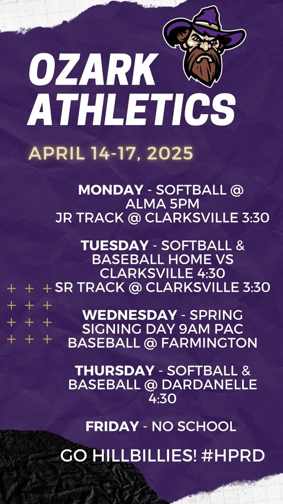 Athletics for the Week