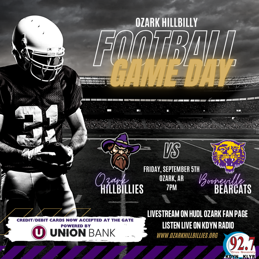 Booneville Game Day FB 9-5-25