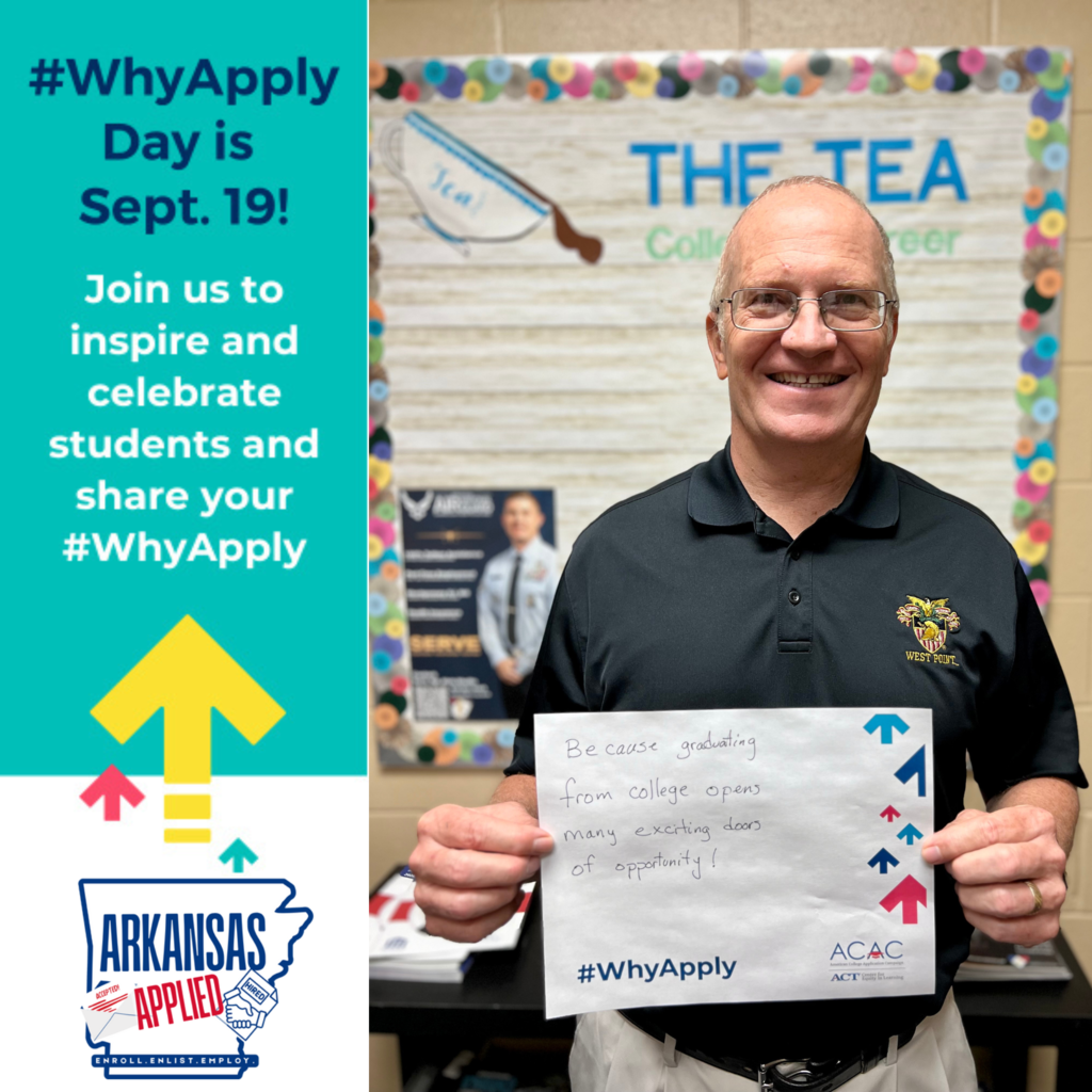 OHS faculty share reason to apply for employment, enlistment, or enrollment.