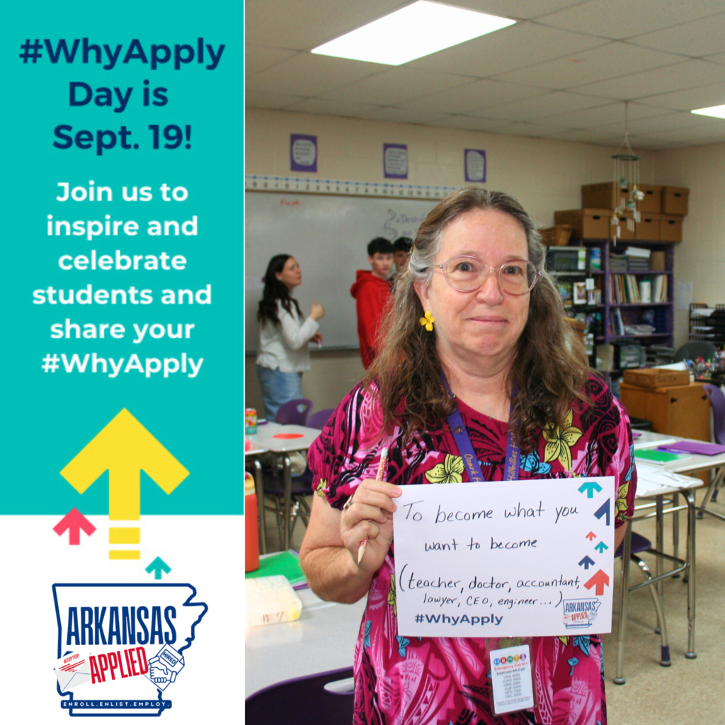 OHS faculty share reason to apply for employment, enlistment, or enrollment.
