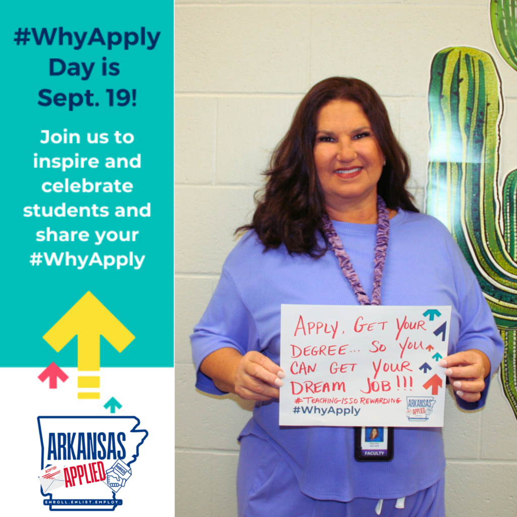OHS faculty share reason to apply for employment, enlistment, or enrollment.