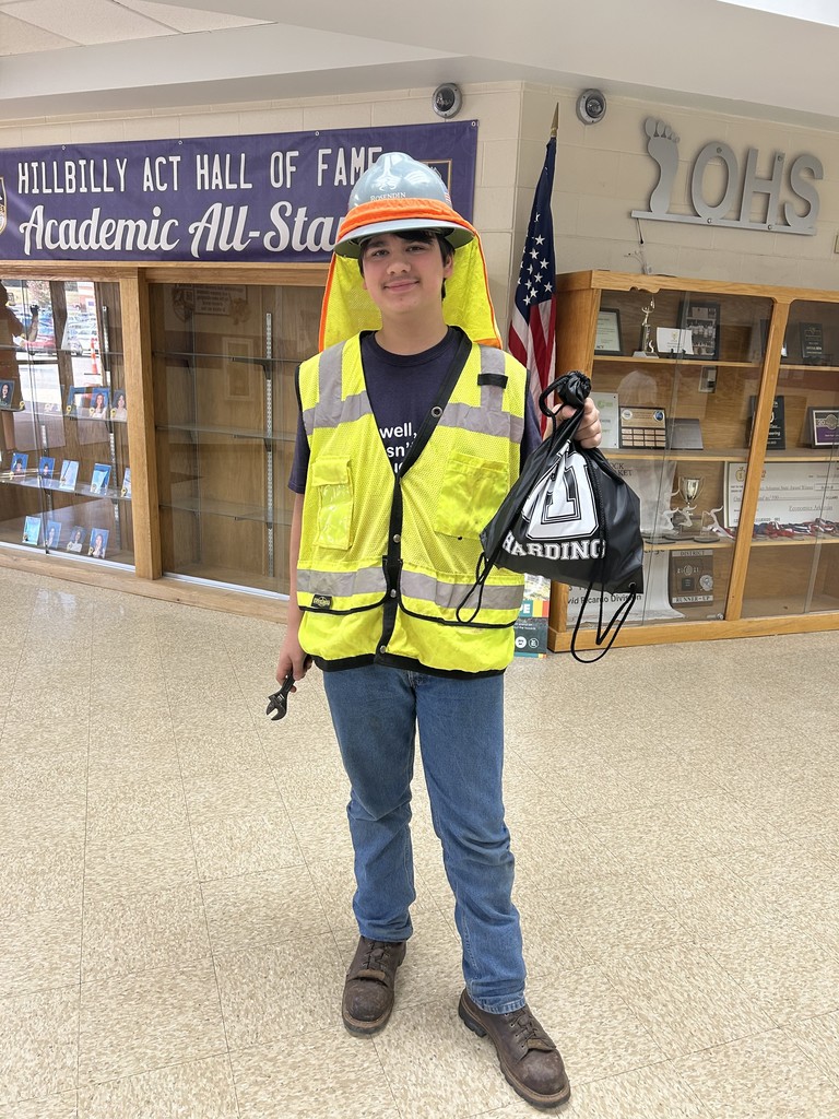 OHS students celebrate College & Career Dress Up Day.