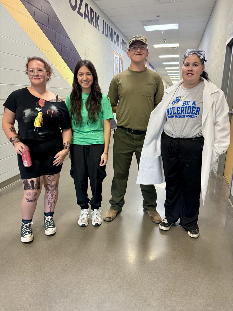 OHS students celebrate College & Career Dress Up Day.