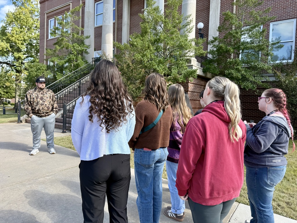 OHS students at Science Day at University of the Ozarks.