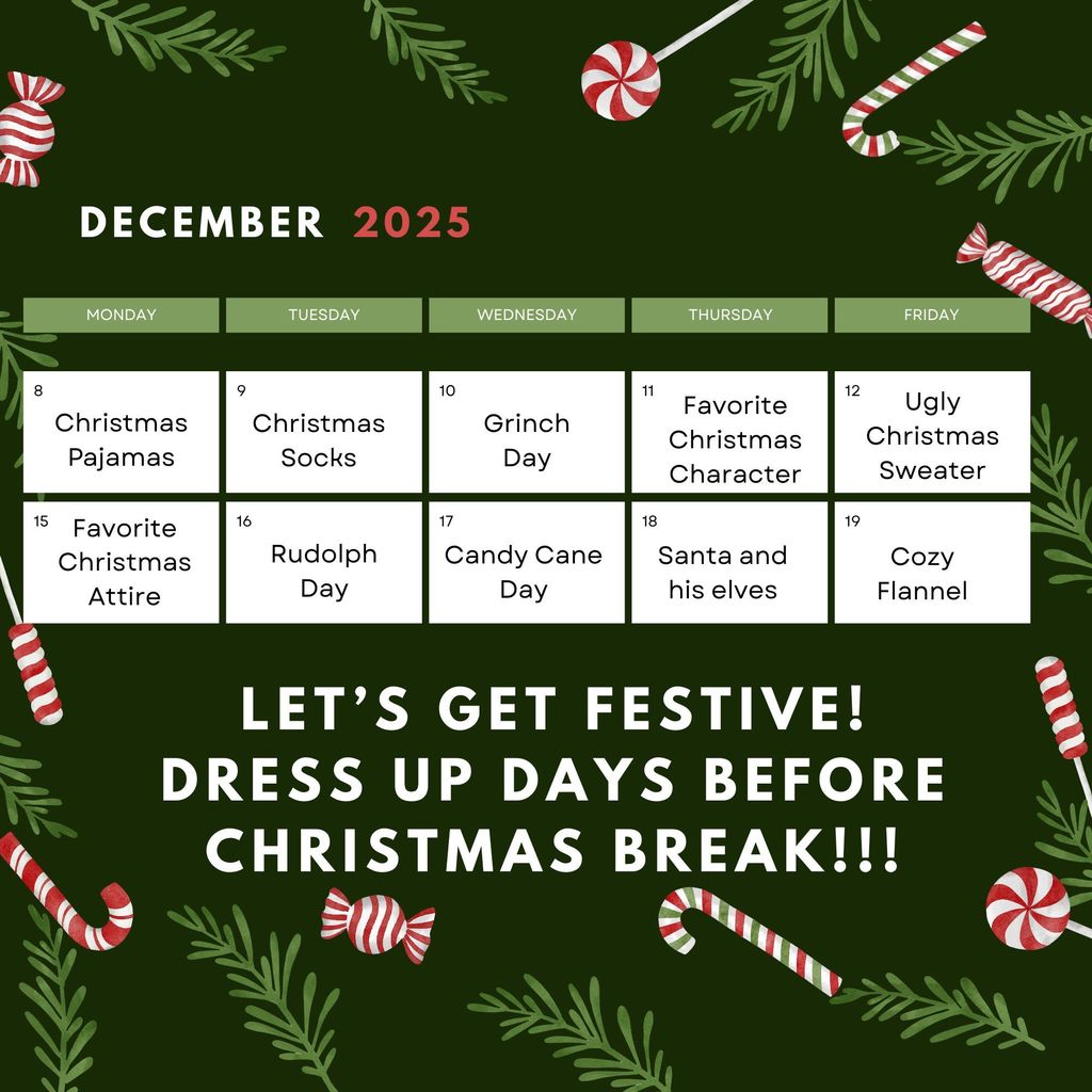 Christmas Spirit Days for OHS