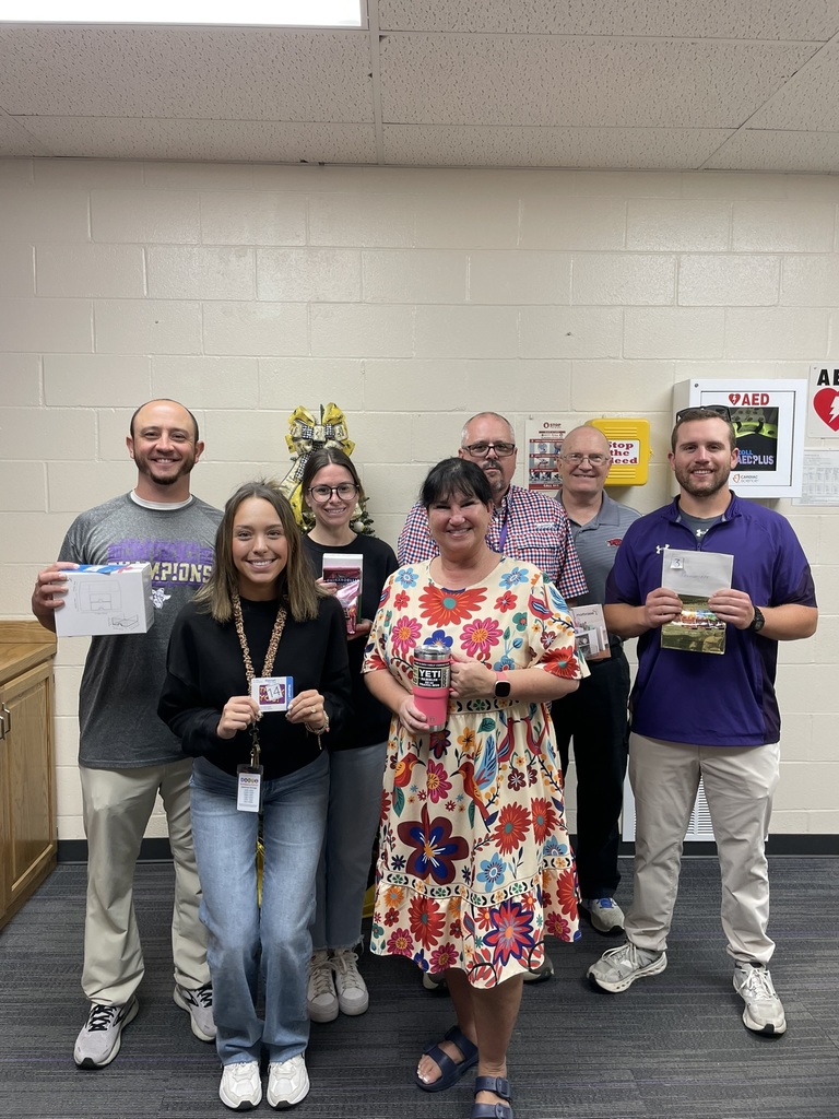Raffle prize winners