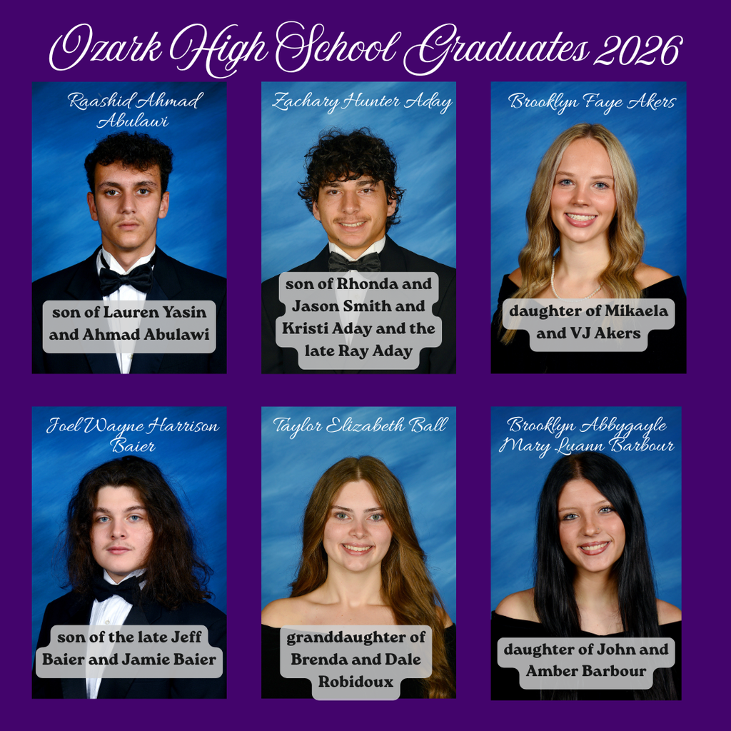 Congratulation to our 2026 Graduates!