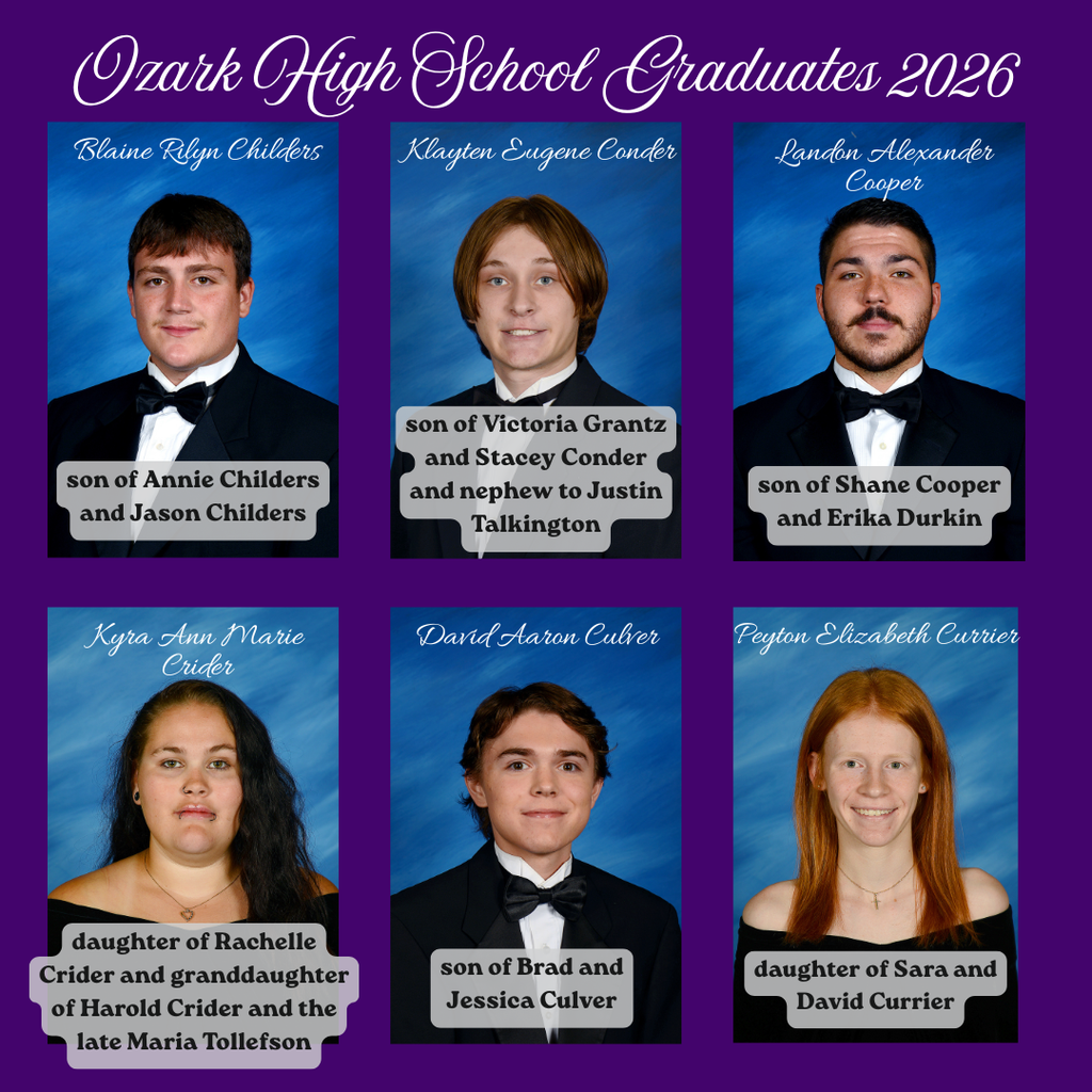 Congratulation to our 2026 Graduates!