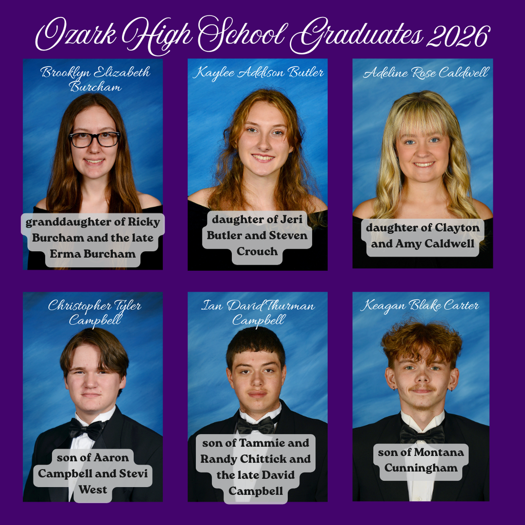 Congratulation to our 2026 Graduates!