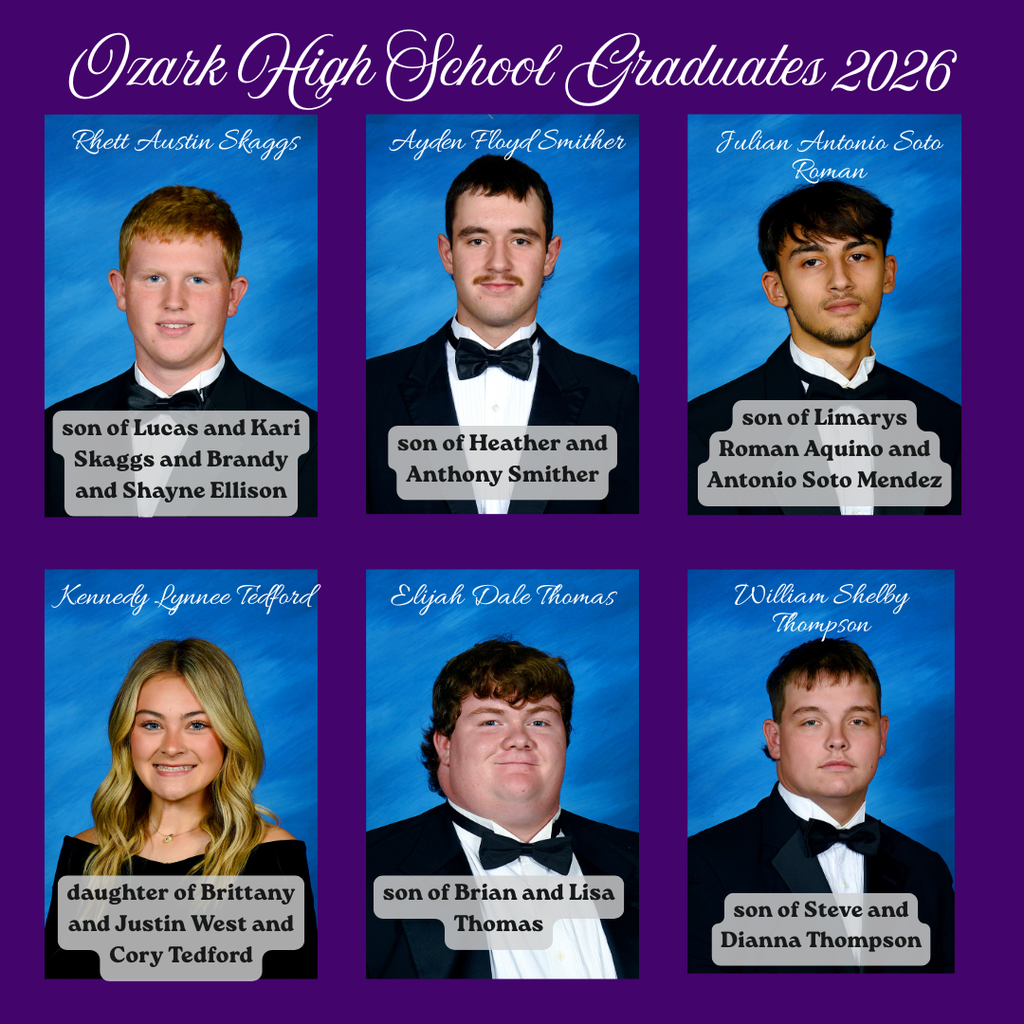Congratulation to our 2026 Graduates!