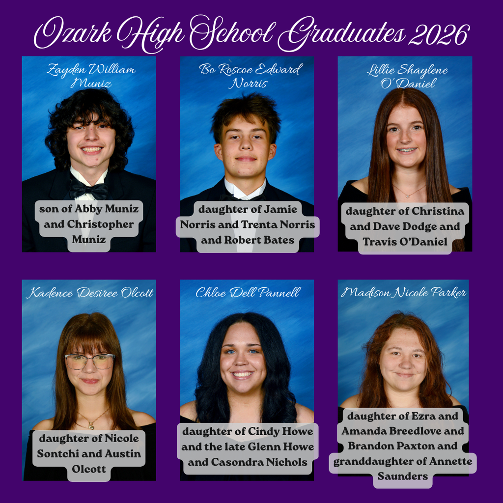 Congratulation to our 2026 Graduates!