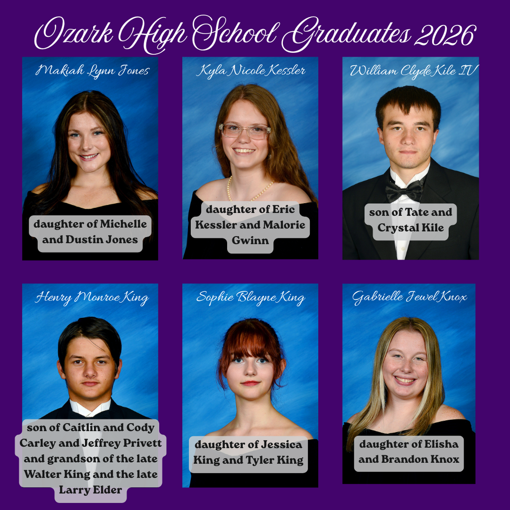 Congratulation to our 2026 Graduates!