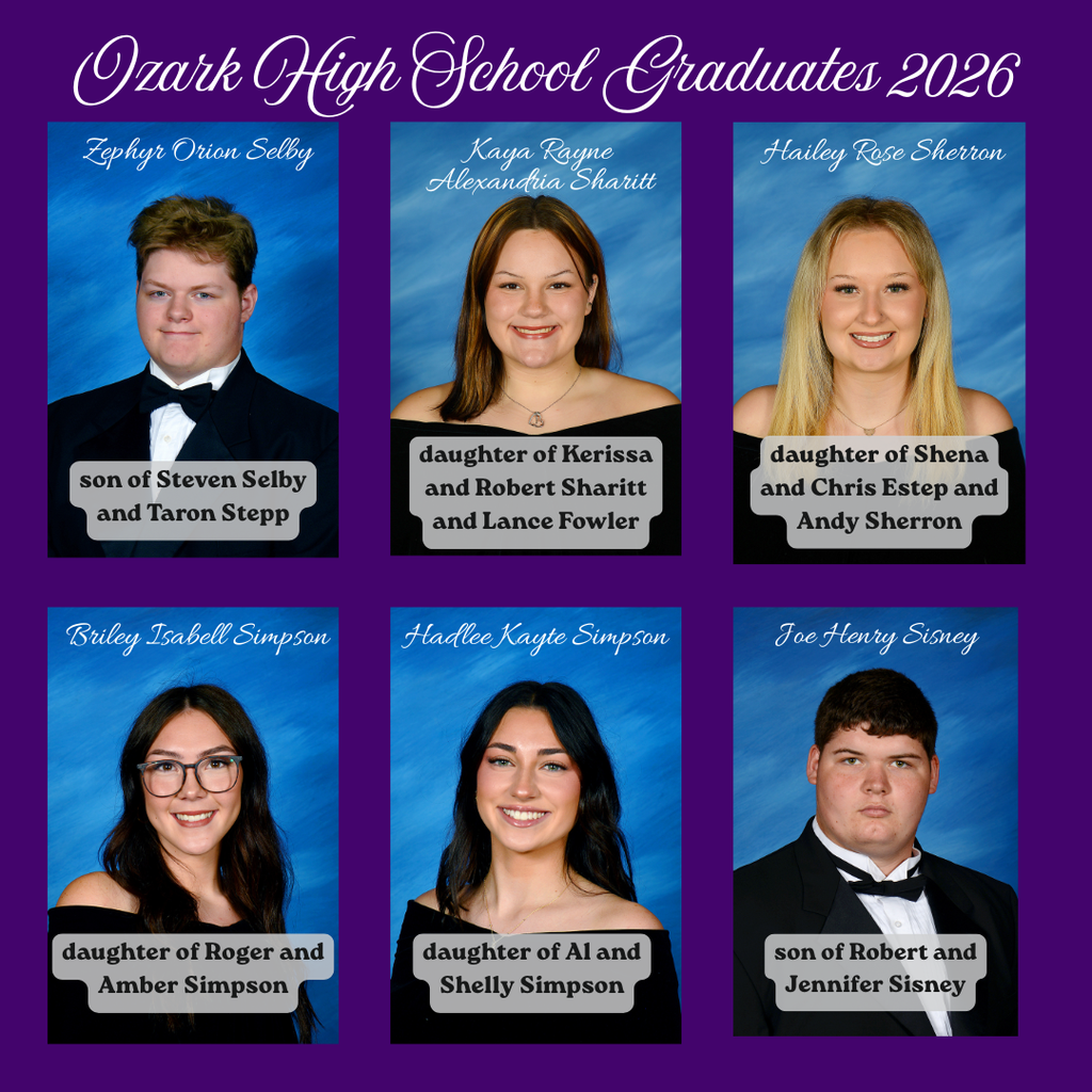 Congratulation to our 2026 Graduates!