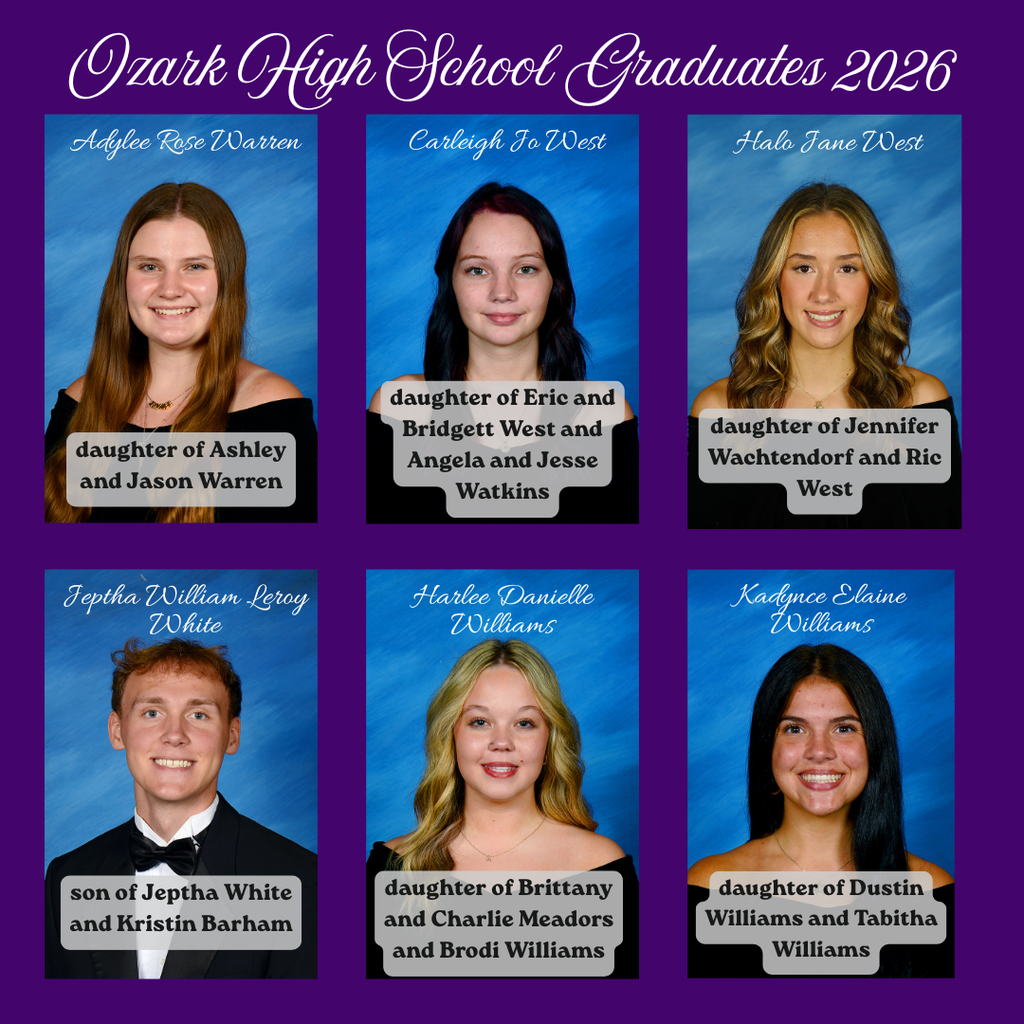 Congratulation to our 2026 Graduates!