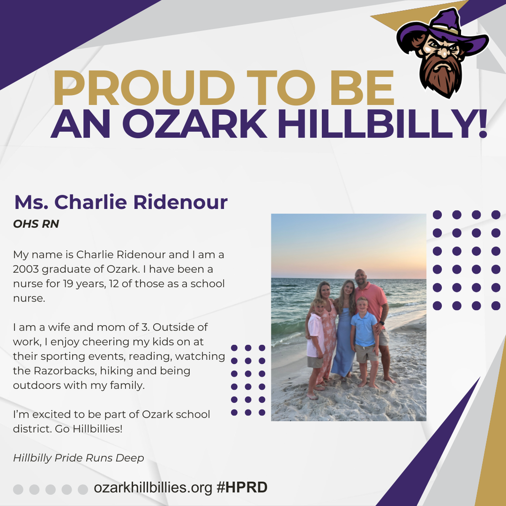 Charlie Ridenour employed at OSD