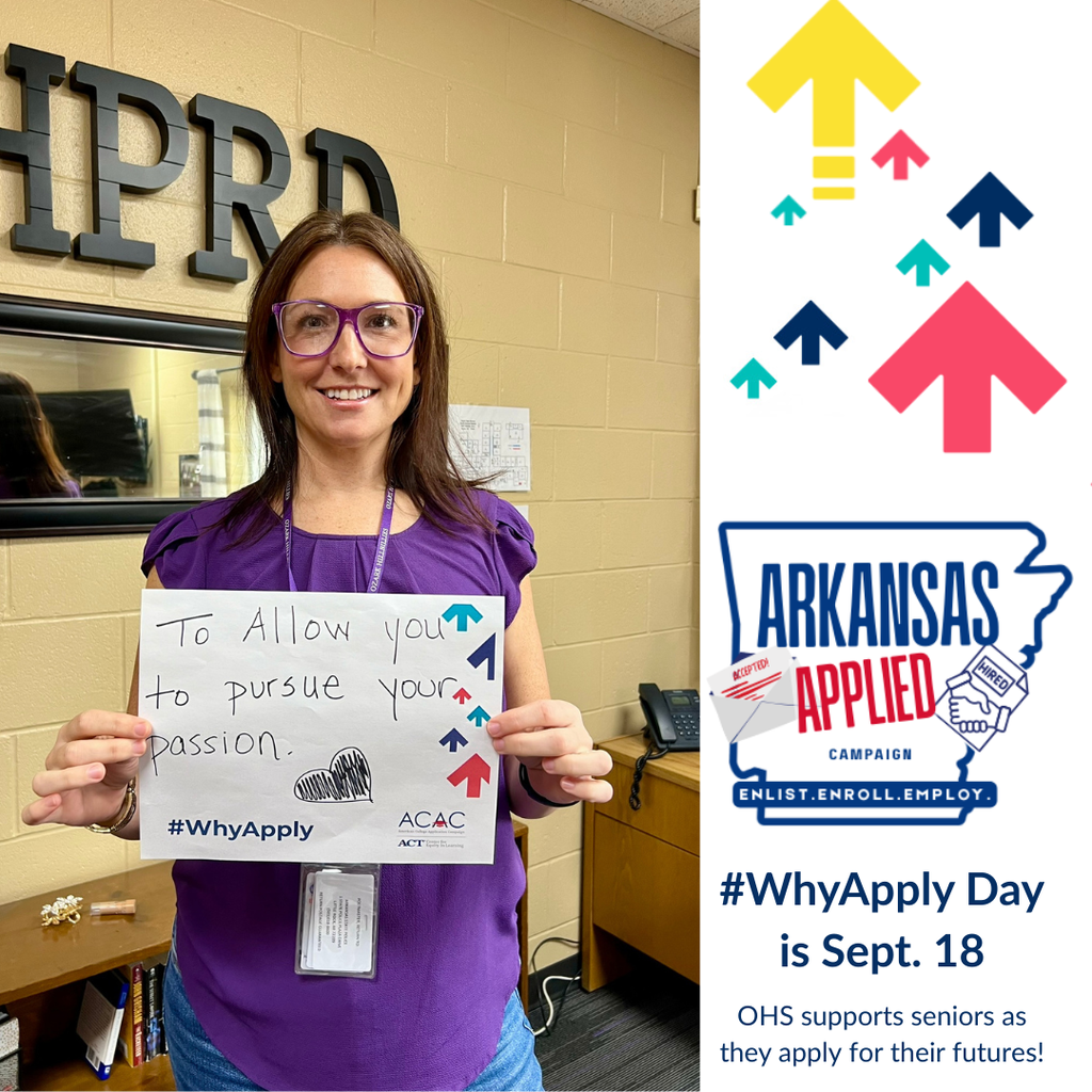 OHS #WhyApply Day