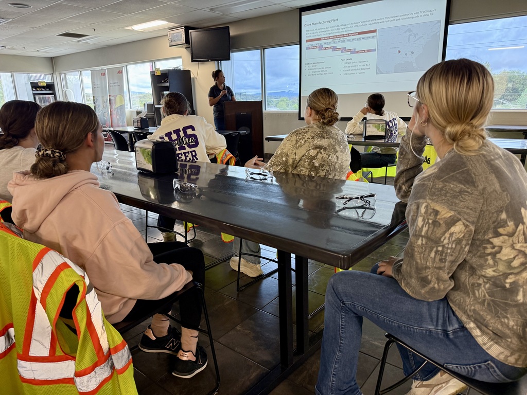 OJHS tours ABB Ozark.