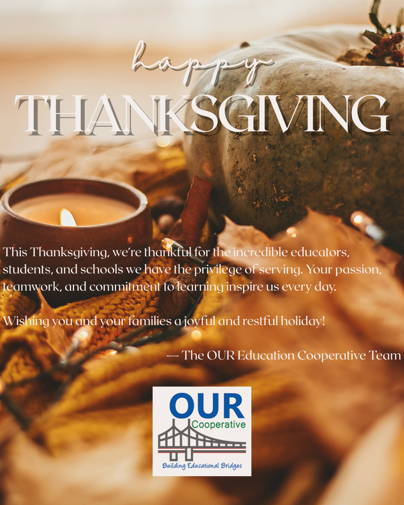 Happy Thanksgiving! Pumpkin and candle