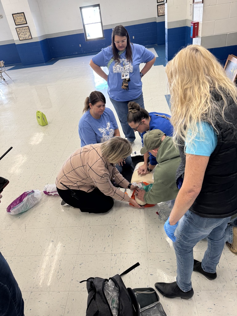 teachers undergoing cpr training