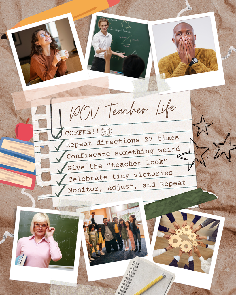teacher life POV image
