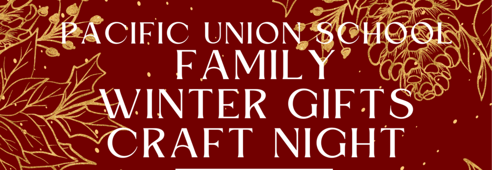 Winter Gifts Craft Night