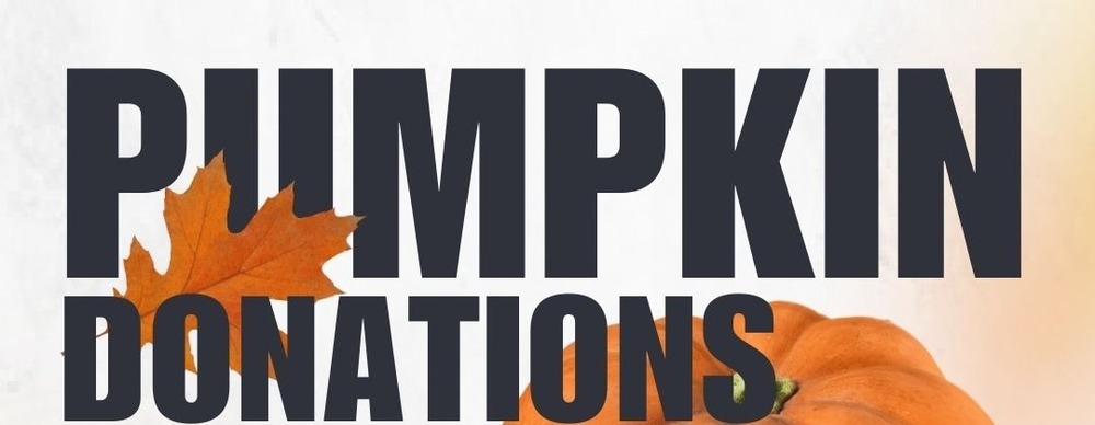 Pumpkin Donations Header