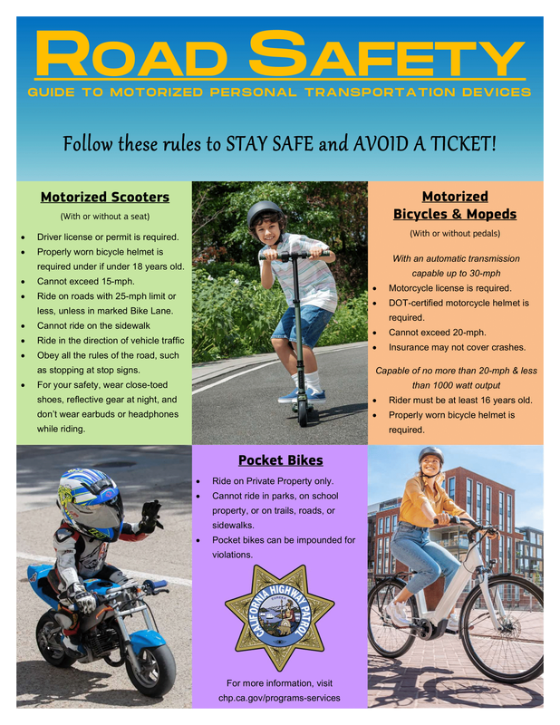 Road Safety Flyer