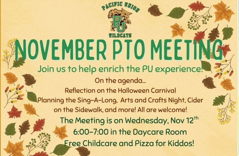 November PTO Flyer