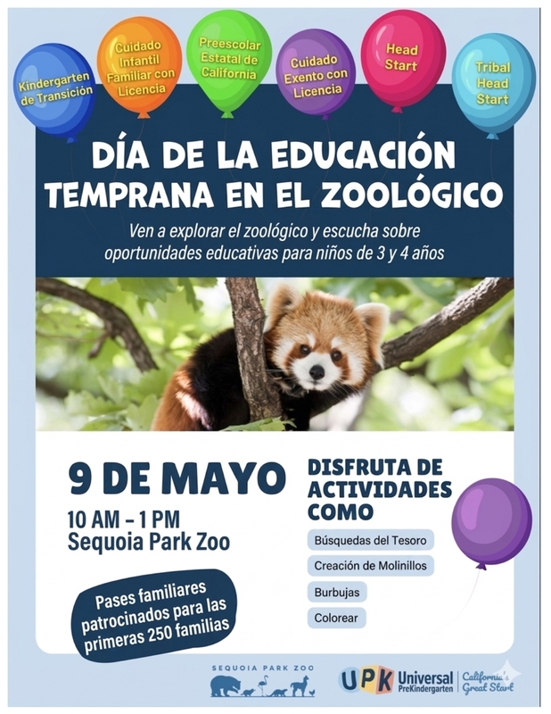 Early Education at the Zoo Spanish