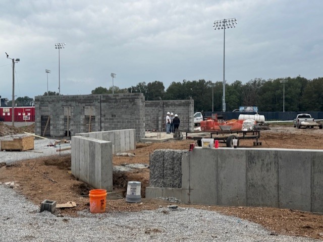 PTHS Softball Stadium Construction 