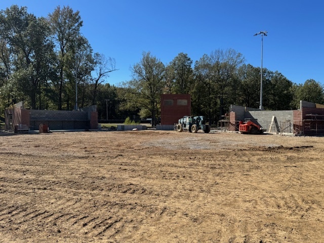 PTHS Softball Construction October 2025