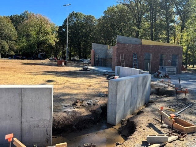 PTHS Softball Construction October 2025