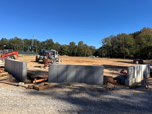 PTHS Softball Construction October 2025