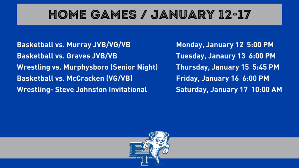Games this week Jan 12
