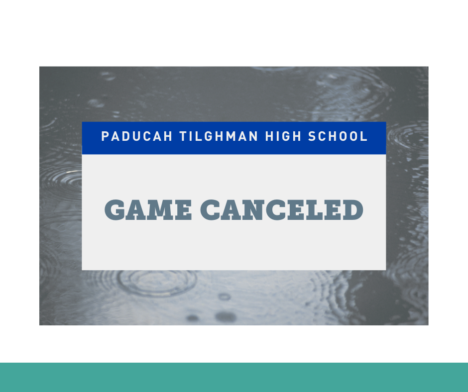 Game cancelation graphic