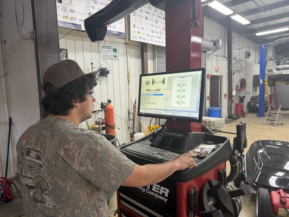 PCTC Automotive Student