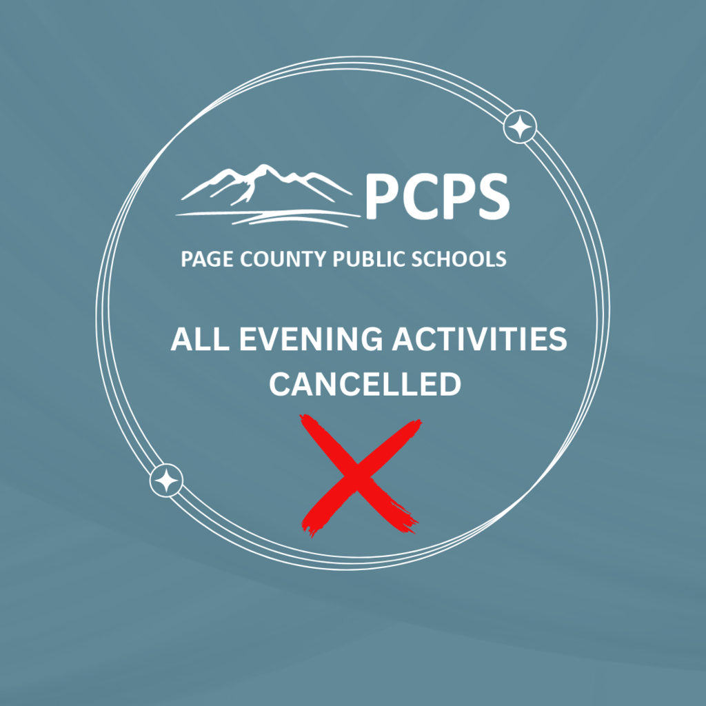 Evening activities cancelled