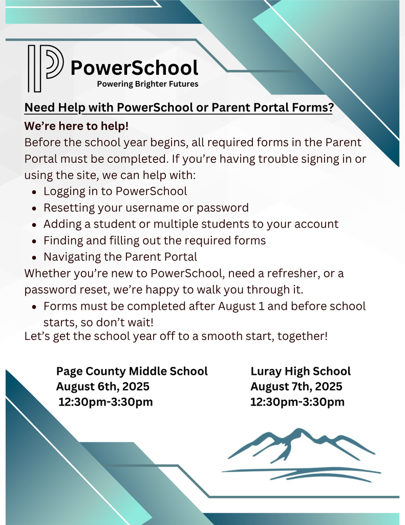 help with parent portal forms