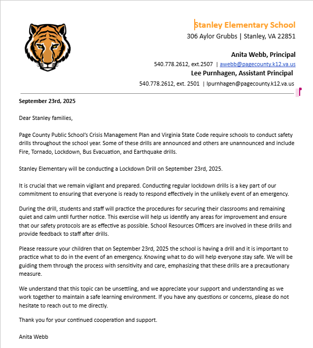 LD letter 1
