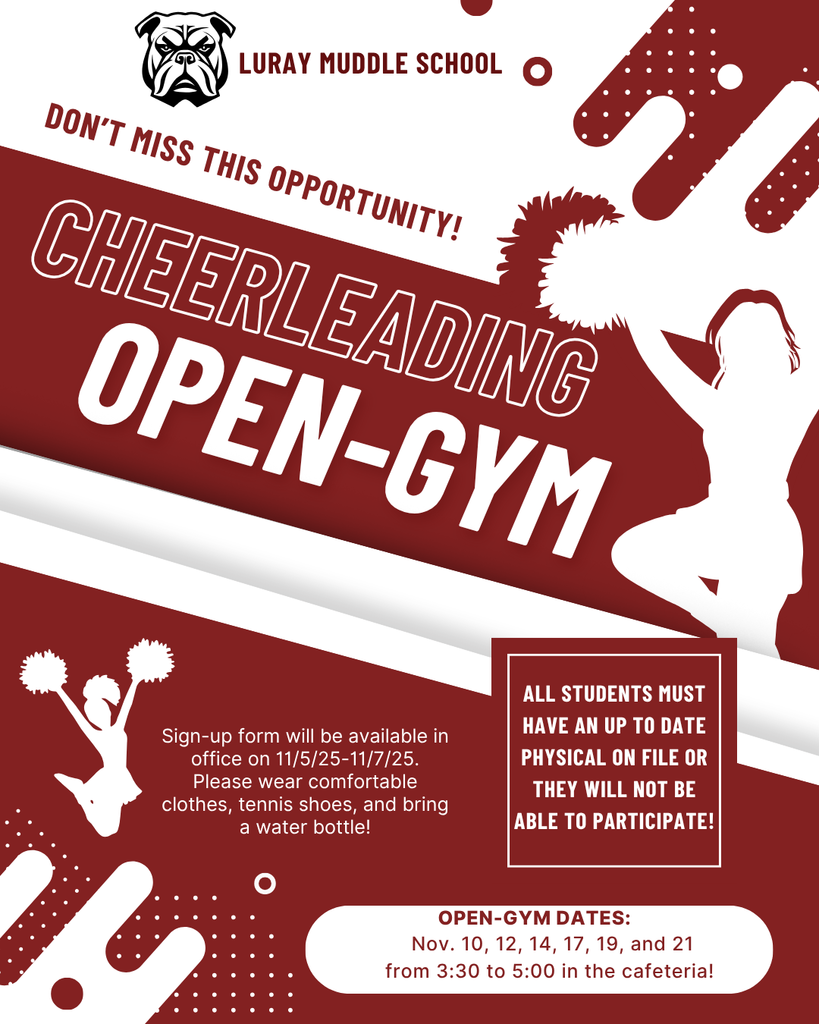 LMS Cheerleading Open Gyms