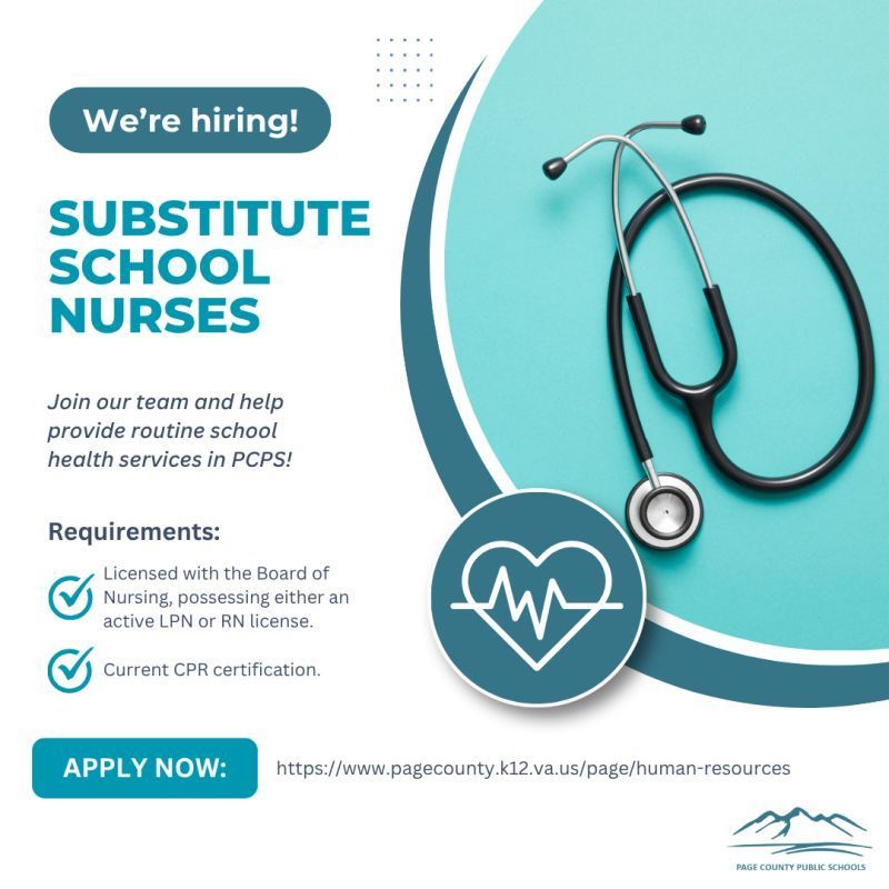 Substitute Nurses Needed
